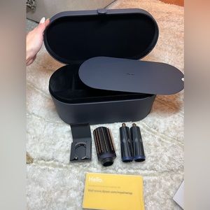 BLUE DYSON AIRWRAP CASE + ACCESSORIES